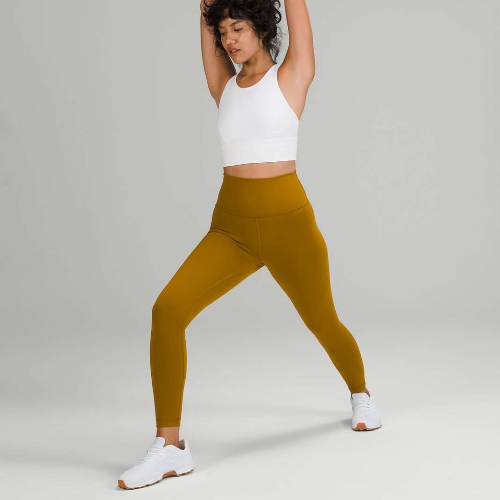 Lululemon Wunder Train High-Rise Tight, Gold Spice, 10